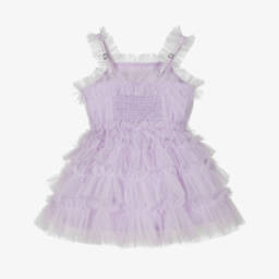 Tutu du Monde-Платье из мягкого лилового тюля для девочек | Childrensalon Outlet