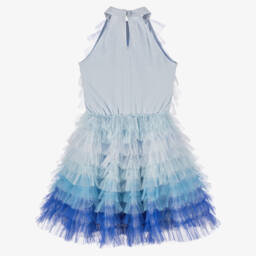 Tutu du Monde-فستان تول أزرق براق للبنات | Childrensalon Outlet