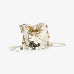 Tutu du Monde-حقيبة فاخرة لامعة باللون العاجي للبنات | Childrensalon Outlet