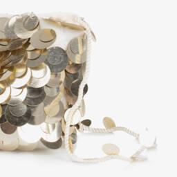 Tutu du Monde-حقيبة فاخرة لامعة باللون العاجي للبنات | Childrensalon Outlet