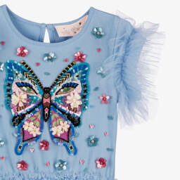 Tutu du Monde-Girls Tulle Sequin Butterfly Dress | Childrensalon Outlet