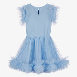 Tutu du Monde-Girls Tulle Sequin Butterfly Dress | Childrensalon Outlet
