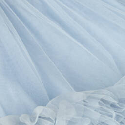 Tutu du Monde-Little Girls Elegant Blue Tulle Gown | Childrensalon Outlet