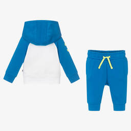 U.S. Polo Assn.-Baby Boys Blue Logo Tracksuit | Childrensalon Outlet