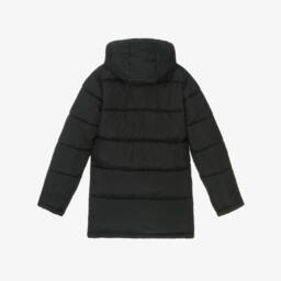 U.S. Polo Assn.-Boys Black Water Repellent Puffer Coat | Childrensalon Outlet