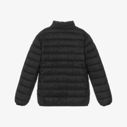 U.S. Polo Assn.-Boys Black Water Resistant Puffer Jacket | Childrensalon Outlet