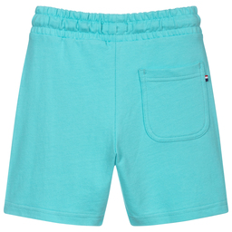 U.S. Polo Assn.-Boys Blue Cotton Logo Shorts | Childrensalon Outlet