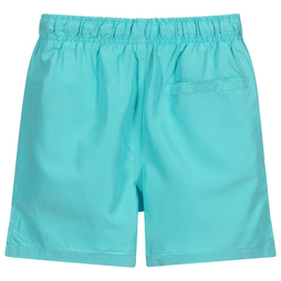 U.S. Polo Assn.-Boys Blue Logo Swim Shorts | Childrensalon Outlet