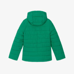 U.S. Polo Assn.-Boys Bright Green Padded Jacket | Childrensalon Outlet