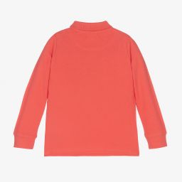 U.S. Polo Assn.-Boys Coral Cotton Polo Shirt | Childrensalon Outlet