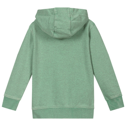 U.S. Polo Assn.-Boys Green Cotton Logo Hoodie | Childrensalon Outlet