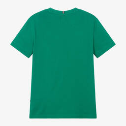 U.S. Polo Assn.-Boys Green Cotton T-Shirt | Childrensalon Outlet