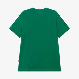 U.S. Polo Assn.-Boys Green Cotton T-Shirt with Double Horsemen Logo | Childrensalon Outlet