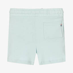 U.S. Polo Assn.-Boys Light Blue Cotton Shorts | Childrensalon Outlet