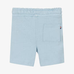 U.S. Polo Assn.-Boys Light Blue Cotton Shorts | Childrensalon Outlet