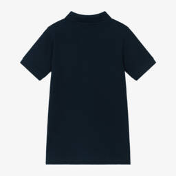 U.S. Polo Assn.-تيشيرت بولو محبوك لون كحلي للأولاد | Childrensalon Outlet