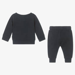 U.S. Polo Assn.-Boys Navy Blue Logo Tracksuit | Childrensalon Outlet