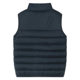 U.S. Polo Assn.-Boys Navy Blue Padded Gilet With Red Embroidered Logo | Childrensalon Outlet