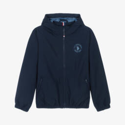 U.S. Polo Assn.-Boys Navy Blue Water Resistant Jacket | Childrensalon Outlet