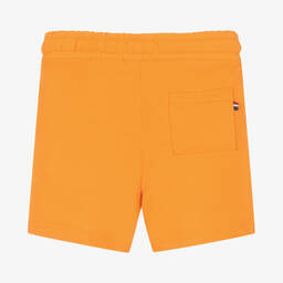 U.S. Polo Assn.-Boys Orange Cotton Logo Shorts | Childrensalon Outlet