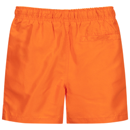 U.S. Polo Assn.-Boys Orange Logo Swim Shorts | Childrensalon Outlet