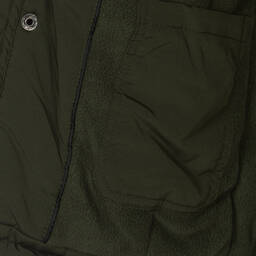 U.S. Polo Assn.-Boys Padded Hooded Green Coat | Childrensalon Outlet