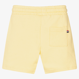 U.S. Polo Assn.-Boys Yellow Cotton Shorts | Childrensalon Outlet