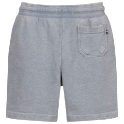U.S. Polo Assn.-Faded Blue-Grey Logo Shorts | Childrensalon Outlet