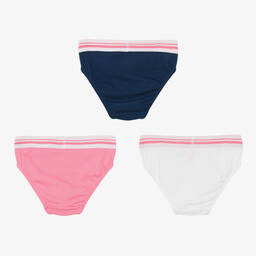 U.S. Polo Assn.-Girls Cotton Knickers (3 Pack) | Childrensalon Outlet