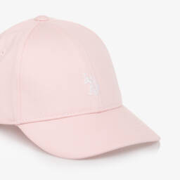 U.S. Polo Assn.-Girls Light pink Twill Cap | Childrensalon Outlet