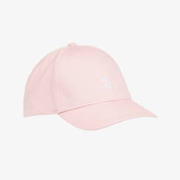 U.S. Polo Assn.-Girls Light pink Twill Cap | Childrensalon Outlet