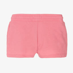 U.S. Polo Assn.-Girls Pink Cotton Shorts | Childrensalon Outlet