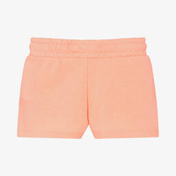 U.S. Polo Assn.-Girls Pink Logo Jersey Shorts | Childrensalon Outlet