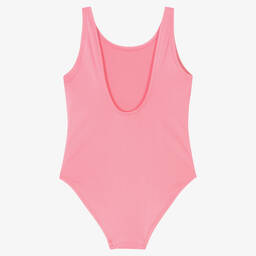 U.S. Polo Assn.-Girls Pink Logo Swimsuit | Childrensalon Outlet