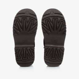 Une Fille-Уютные замшевые черные мини ботинки для мальчиков | Childrensalon Outlet