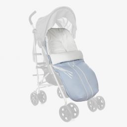 Uzturre-حمّالة فوت مافز قطن عضوي لون أزرق للأطفال (97 سم) | Childrensalon Outlet