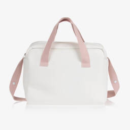 Uzturre-Белая пеленальная сумка со звездой (38см) | Childrensalon Outlet