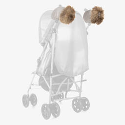 Uzturre-Grey Stroller Mittens | Childrensalon Outlet