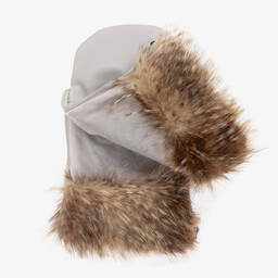 Uzturre-Grey Stroller Mittens | Childrensalon Outlet