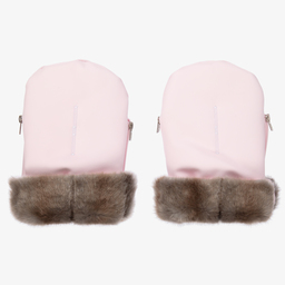 Uzturre-Розовые варежки для коляски | Childrensalon Outlet
