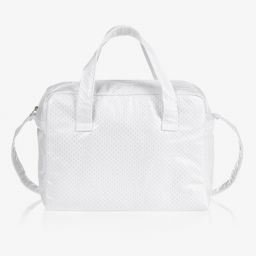 Uzturre-Белая пеленальная сумка (40см) | Childrensalon Outlet