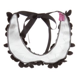 ValMax-Girls Black Decorative Collar | Childrensalon Outlet