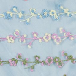 ValMax-Girls Blue Embroidered Dress | Childrensalon Outlet