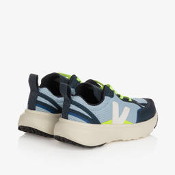 VEJA-حذاء رياضي شبك لون أزرق للأولاد | Childrensalon Outlet