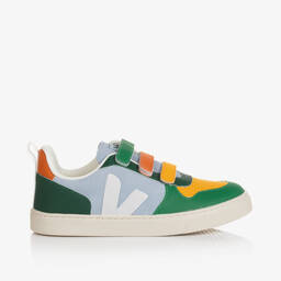 VEJA-حذاء رياضي جلد وشامواه بألوان متعددة للمراهقين | Childrensalon Outlet