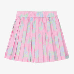 Versace-Baby Girls Pink Rose Pleated Skirt | Childrensalon Outlet