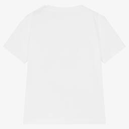 Versace-Белая хлопковая футболка Medusa | Childrensalon Outlet