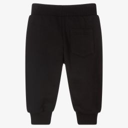 Versace-جوغرز قطن جيرسي لون أسود للأطفال | Childrensalon Outlet