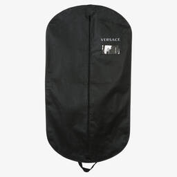 Versace-Black & Gold Barocco Down Padded Jacket | Childrensalon Outlet