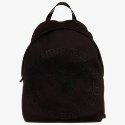 Versace-Black Medusa Backpack (35cm) | Childrensalon Outlet